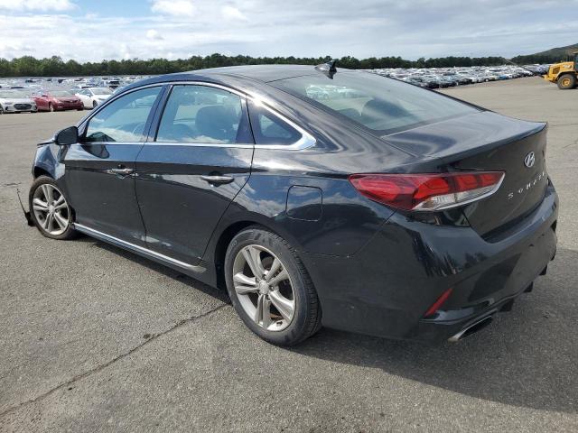 5NPE34AF3JH711672 - 2018 HYUNDAI SONATA SPORT Siyah fotoğraf 2