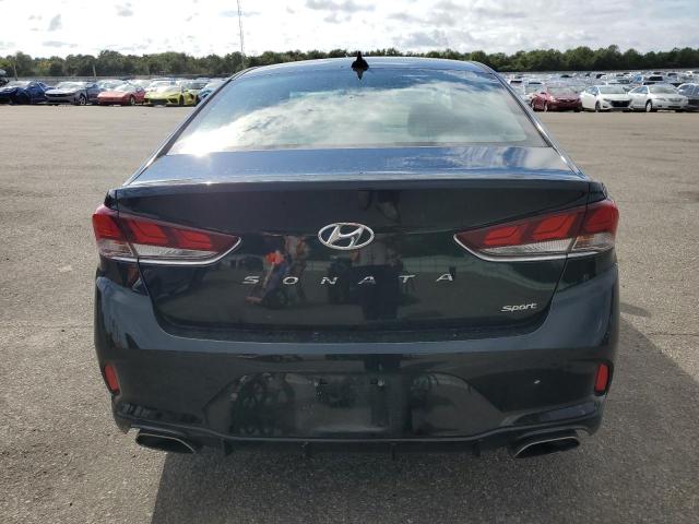5NPE34AF3JH711672 - 2018 HYUNDAI SONATA SPORT Siyah fotoğraf 6