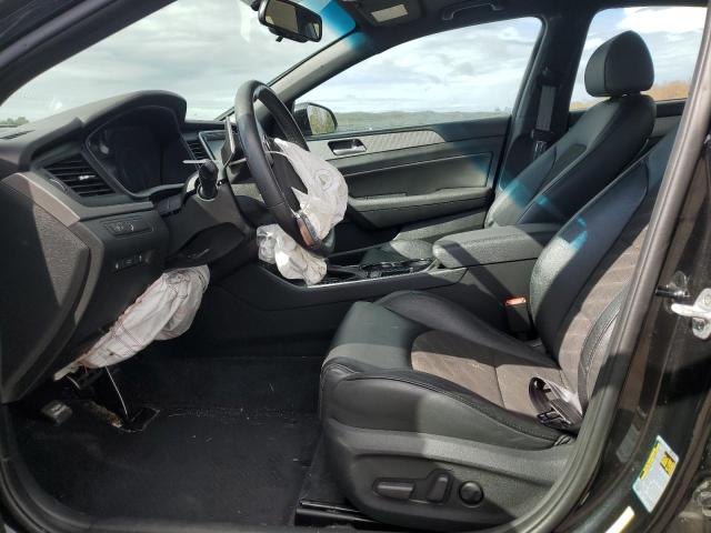 5NPE34AF3JH711672 - 2018 HYUNDAI SONATA SPORT Siyah fotoğraf 7