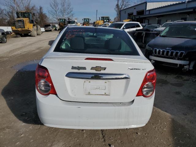 1G1JC5SH3F4137553 - 2015 CHEVROLET SONIC LT WHITE photo 6