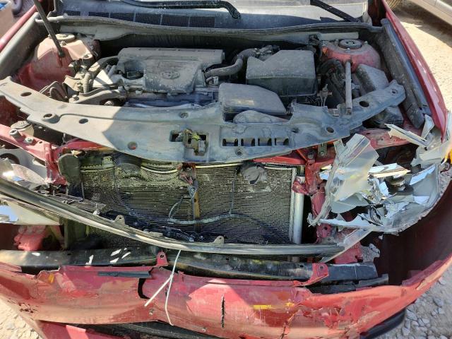 4T1BF1FK3CU537900 - 2012 TOYOTA CAMRY BASE RED photo 11