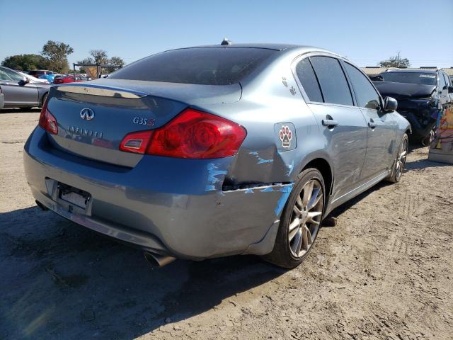 JNKBV61E28M217379 - 2008 INFINITI G35 BLUE photo 3