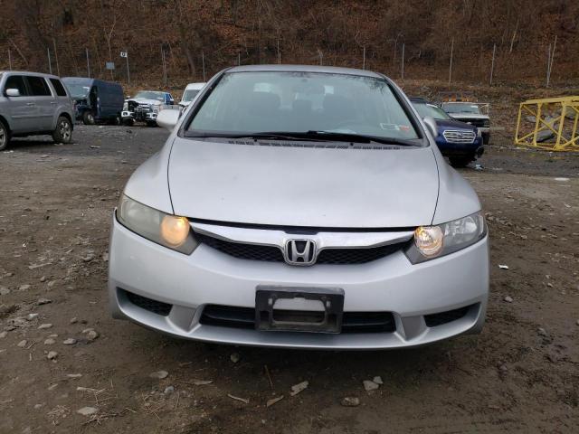 2HGFA1F58AH318897 - 2010 HONDA CIVIC LX SILVER photo 5