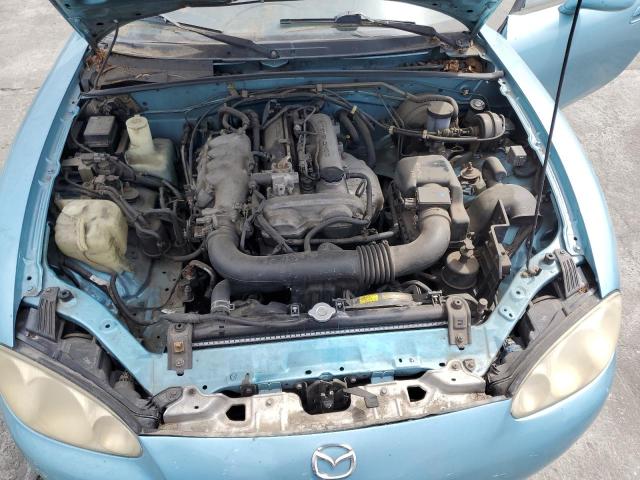 JM1NB353010214864 - 2001 MAZDA MX-5 MIATA BASE TURQUOISE photo 11