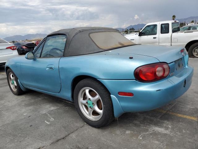 JM1NB353010214864 - 2001 MAZDA MX-5 MIATA BASE TURQUOISE photo 2