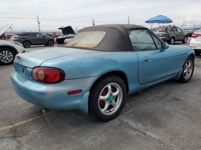 JM1NB353010214864 - 2001 MAZDA MX-5 MIATA BASE TURQUOISE photo 3