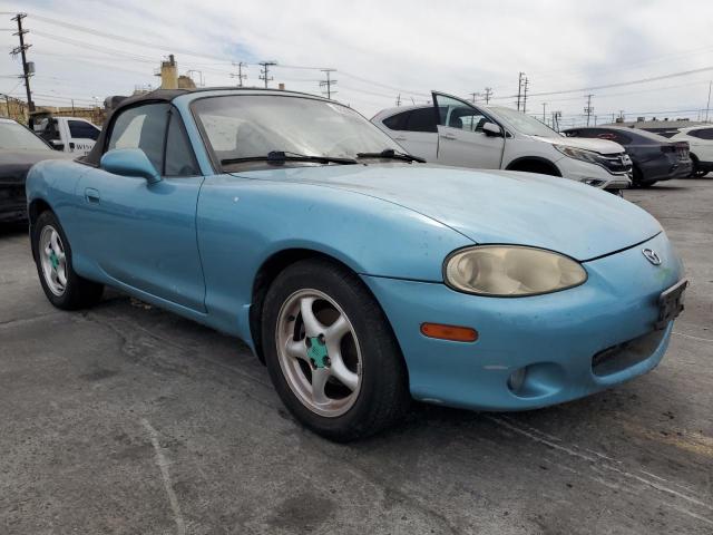 JM1NB353010214864 - 2001 MAZDA MX-5 MIATA BASE TURQUOISE photo 4