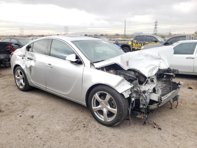 2G4GN5EX3F9133476 - 2015 BUICK REGAL PREMIUM SILVER photo 4