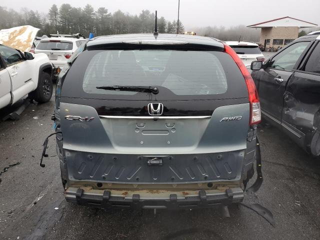 5J6RM4H33CL026901 - 2012 HONDA CR-V LX BLUE photo 6