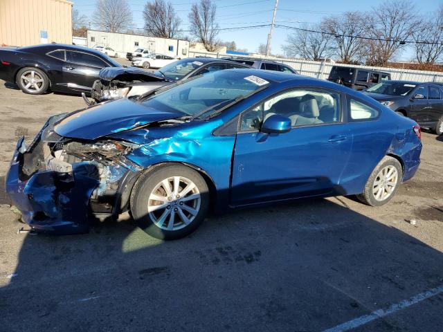 2HGFG3B00CH516882 - 2012 HONDA CIVIC EXL ლურჯი ფოტო 1