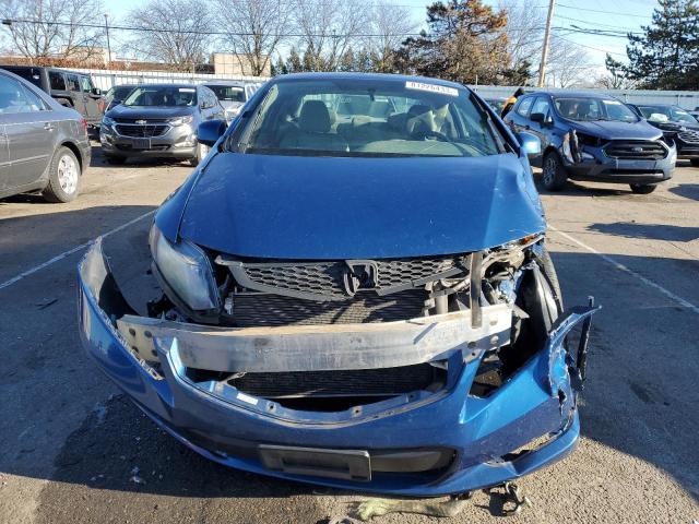 2HGFG3B00CH516882 - 2012 HONDA CIVIC EXL ლურჯი ფოტო 5