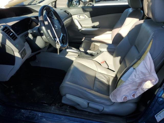 2HGFG3B00CH516882 - 2012 HONDA CIVIC EXL ლურჯი ფოტო 7