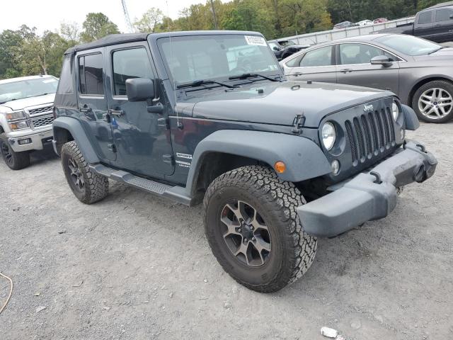 1C4BJWDGXHL544032 - 2017 JEEP WRANGLER U SPORT Mavi foto 4