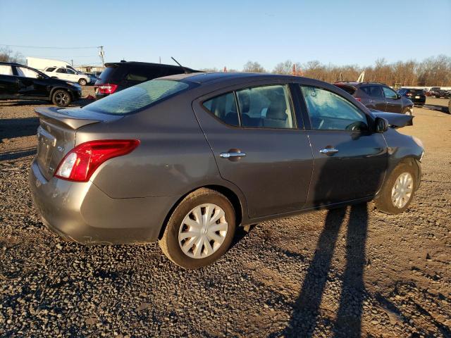 3N1CN7AP0EL804783 - 2014 NISSAN VERSA S BROWN photo 3