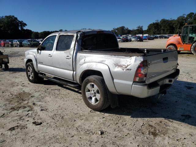3TMJU4GN5DM154451 - 2013 TOYOTA TACOMA DOUBLE CAB PRERUNNER SILVER photo 2