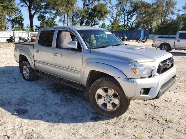 3TMJU4GN5DM154451 - 2013 TOYOTA TACOMA DOUBLE CAB PRERUNNER SILVER photo 4