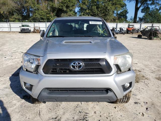 3TMJU4GN5DM154451 - 2013 TOYOTA TACOMA DOUBLE CAB PRERUNNER SILVER photo 5