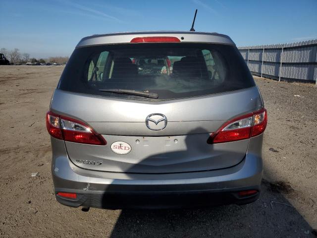 JM1CW2BL7C0114869 - 2012 MAZDA 5 SILVER photo 6