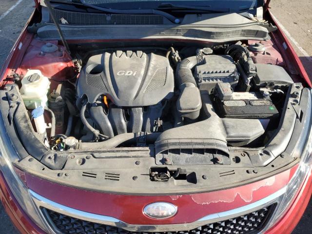 5XXGM4A71DG230253 - 2013 KIA OPTIMA LX RED photo 11