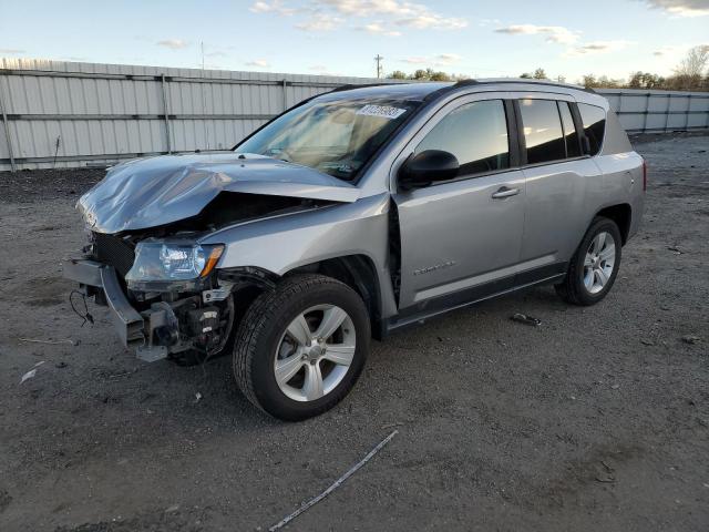 1C4NJDBB1HD106406 - 2017 JEEP COMPASS SPORT SILVER photo 1