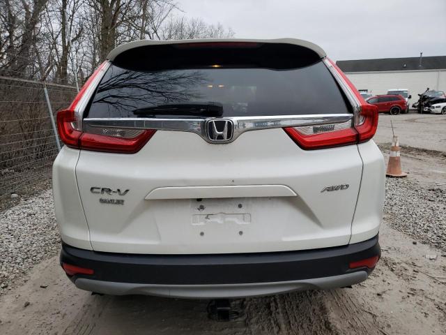 5J6RW2H83HL005855 - 2017 HONDA CR-V EXL WHITE photo 6