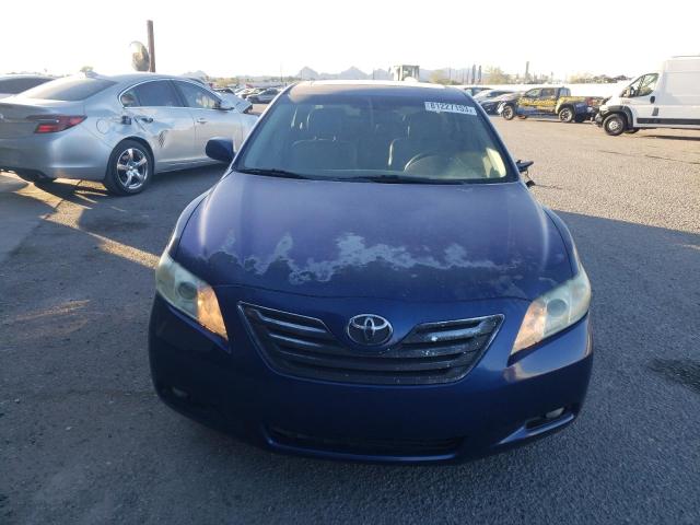 4T1BE46K07U130529 - 2007 TOYOTA CAMRY CE BLUE photo 5