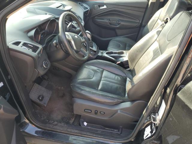 1FMCU0J90DUB22740 - 2013 FORD ESCAPE TITANIUM BLACK photo 7