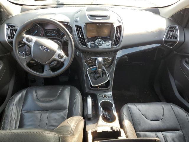 1FMCU0J90DUB22740 - 2013 FORD ESCAPE TITANIUM BLACK photo 8