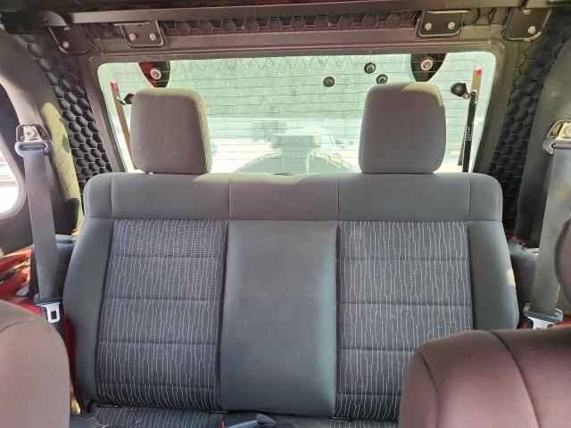 1C4AJWAG5CL150964 - 2012 JEEP WRANGLER SPORT RED photo 10