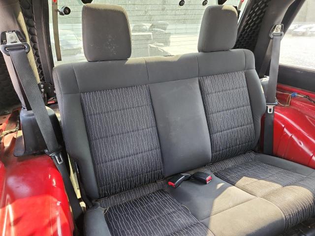 1C4AJWAG5CL150964 - 2012 JEEP WRANGLER SPORT RED photo 11