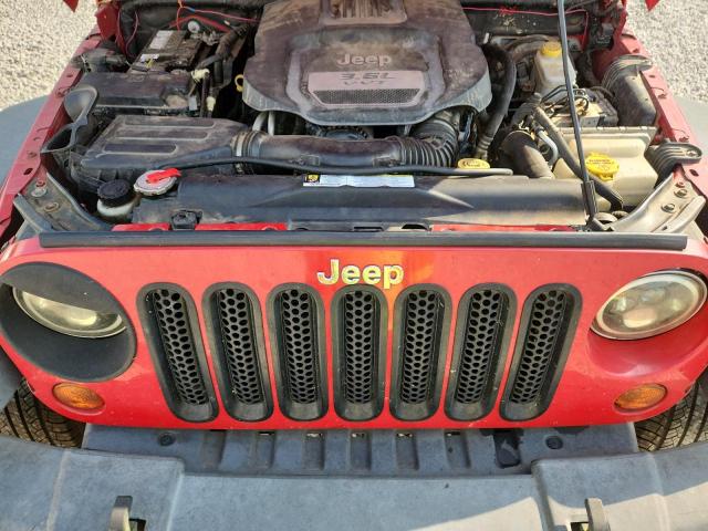 1C4AJWAG5CL150964 - 2012 JEEP WRANGLER SPORT RED photo 12
