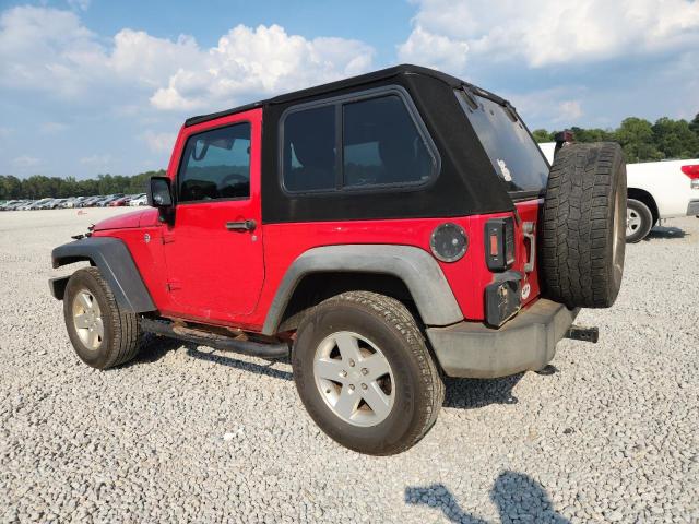 1C4AJWAG5CL150964 - 2012 JEEP WRANGLER SPORT RED photo 2
