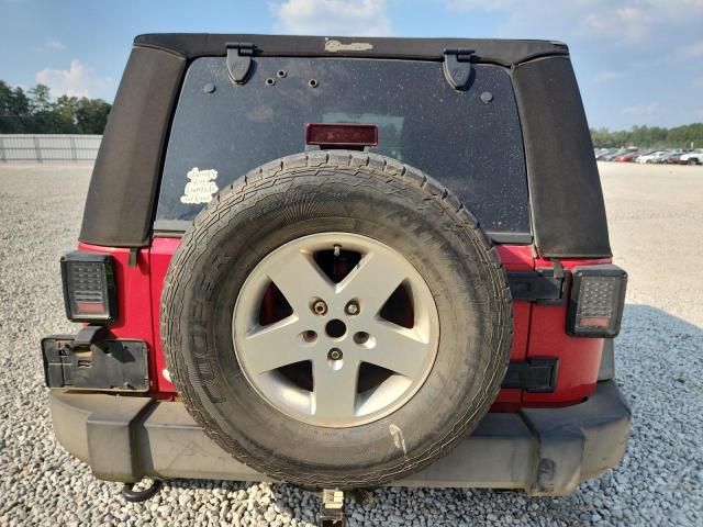 1C4AJWAG5CL150964 - 2012 JEEP WRANGLER SPORT RED photo 6