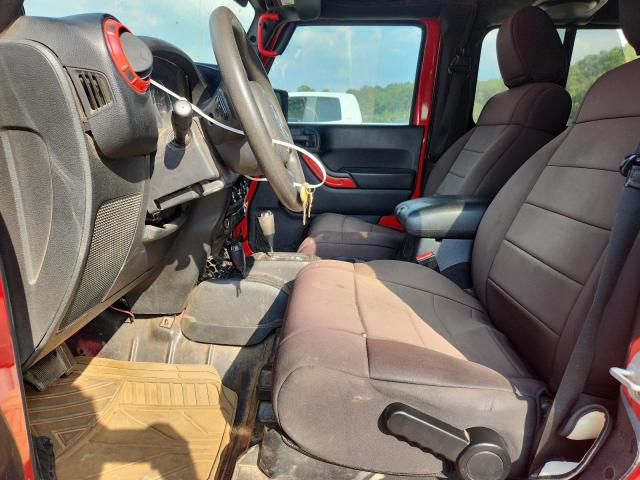 1C4AJWAG5CL150964 - 2012 JEEP WRANGLER SPORT RED photo 7