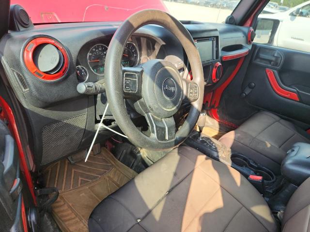 1C4AJWAG5CL150964 - 2012 JEEP WRANGLER SPORT RED photo 8