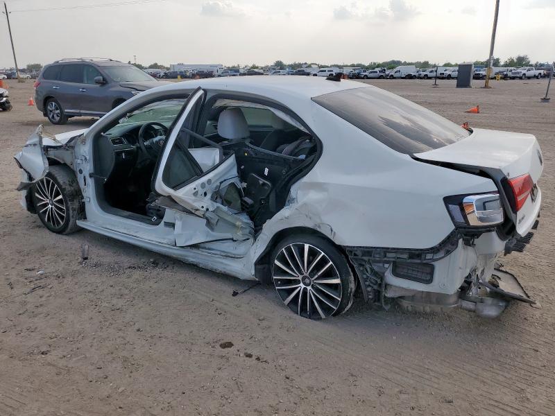 3VWD17AJ7FM326167 - 2015 VOLKSWAGEN JETTA SE WHITE photo 2