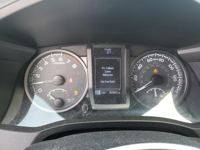 3TMDZ5BN9JM051122 - 2018 TOYOTA TACOMA DOUBLE CAB Արծաթագույն լուսանկար 9