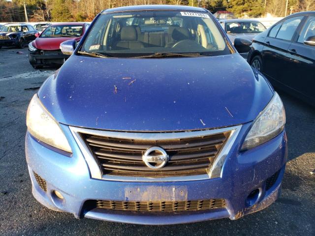 3N1AB7AP7FY309758 - 2015 NISSAN SENTRA S BLUE photo 5