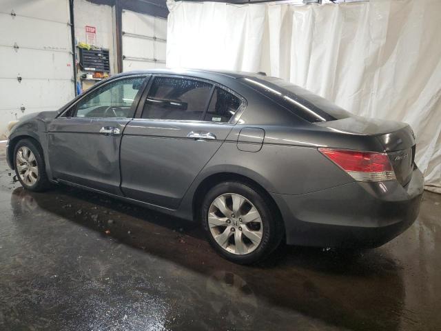 1HGCP36869A000584 - 2009 HONDA ACCORD EXL GRAY photo 2