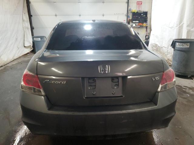 1HGCP36869A000584 - 2009 HONDA ACCORD EXL GRAY photo 6