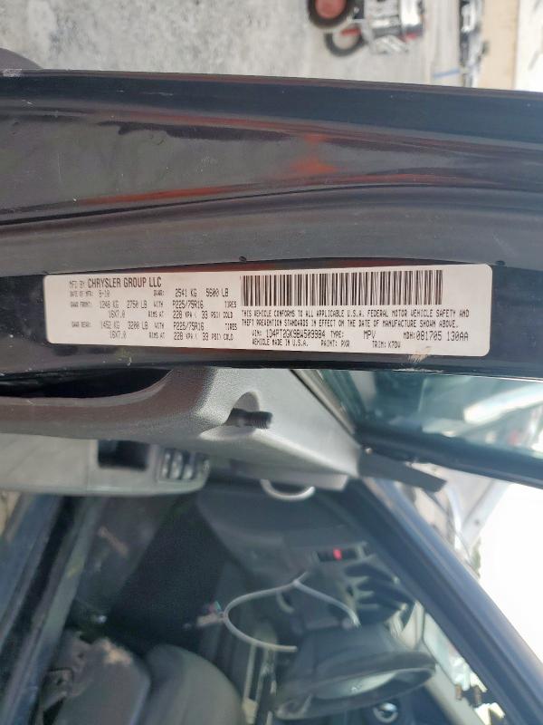 1D4PT2GK9BW509984 - 2011 DODGE NITRO SE Qara foto 12