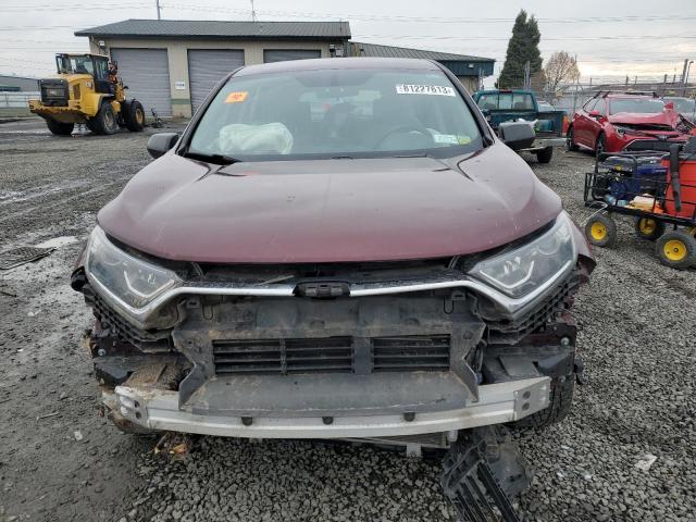 2HKRW6H3XHH223801 - 2017 HONDA CR-V LX BURGUNDY photo 5