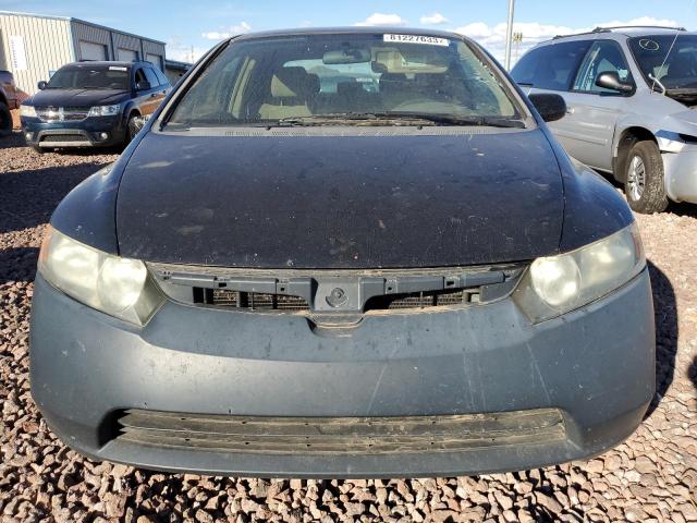 1HGFA16536L048956 - 2006 HONDA CIVIC LX BLACK photo 5