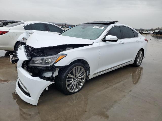 KMHGN4JF6HU205011 - 2017 GENESIS G80 ULTIMATE WHITE photo 1