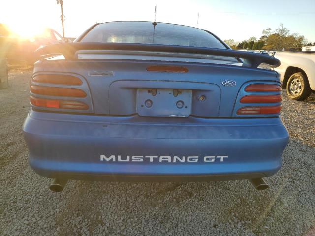 1FALP42T9RF145688 - 1994 FORD MUSTANG GT BLUE photo 6