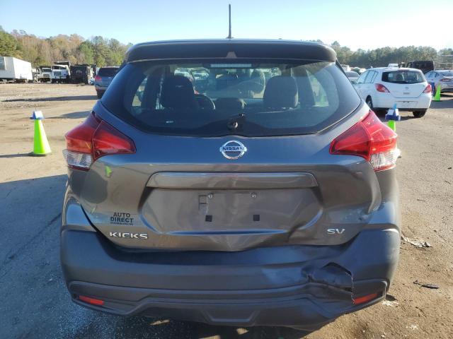 3N1CP5CU8KL564718 - 2019 NISSAN KICKS S GRAY photo 6