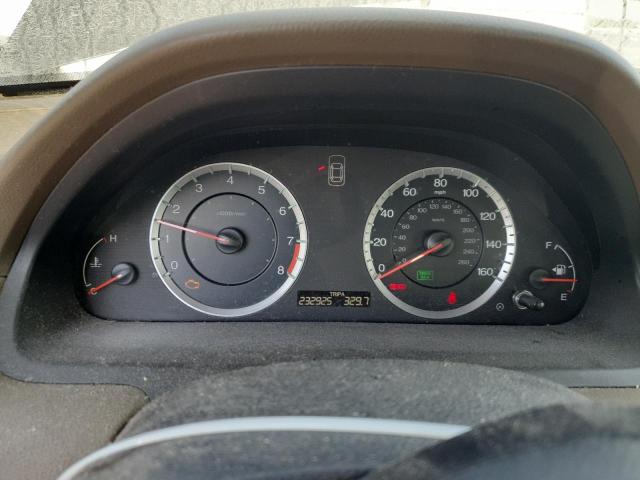 1HGCP2E76AA085028 - 2010 HONDA ACCORD EX BLACK photo 9