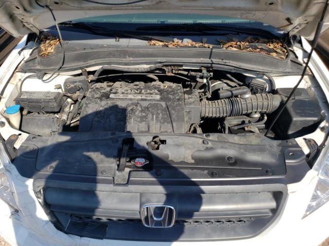 5FNYF18455B026388 - 2005 HONDA PILOT EX WHITE photo 12
