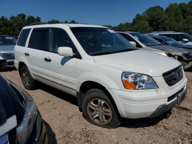 5FNYF18455B026388 - 2005 HONDA PILOT EX WHITE photo 4