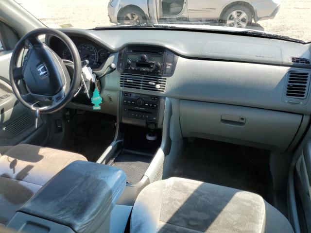 5FNYF18455B026388 - 2005 HONDA PILOT EX WHITE photo 8